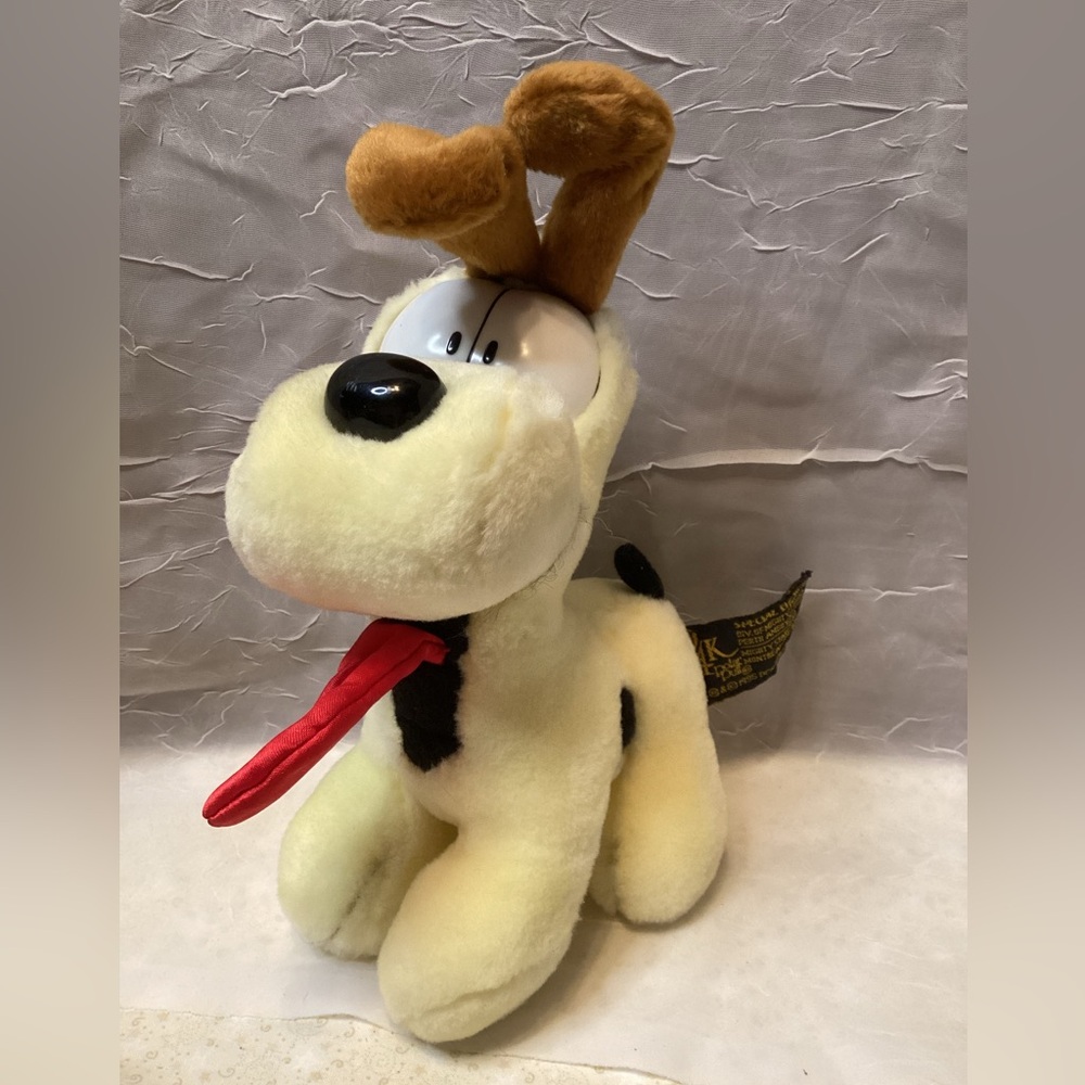 Garfield's Odie Plush Dog 24K Polar Puff Vintage 1996 Stuffed Collectible Toy